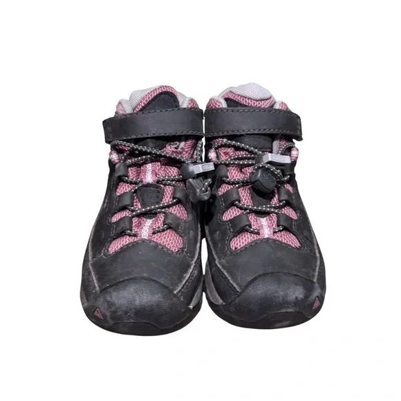 Keen Kids Black and Pink Boots - Picture 3 of 5